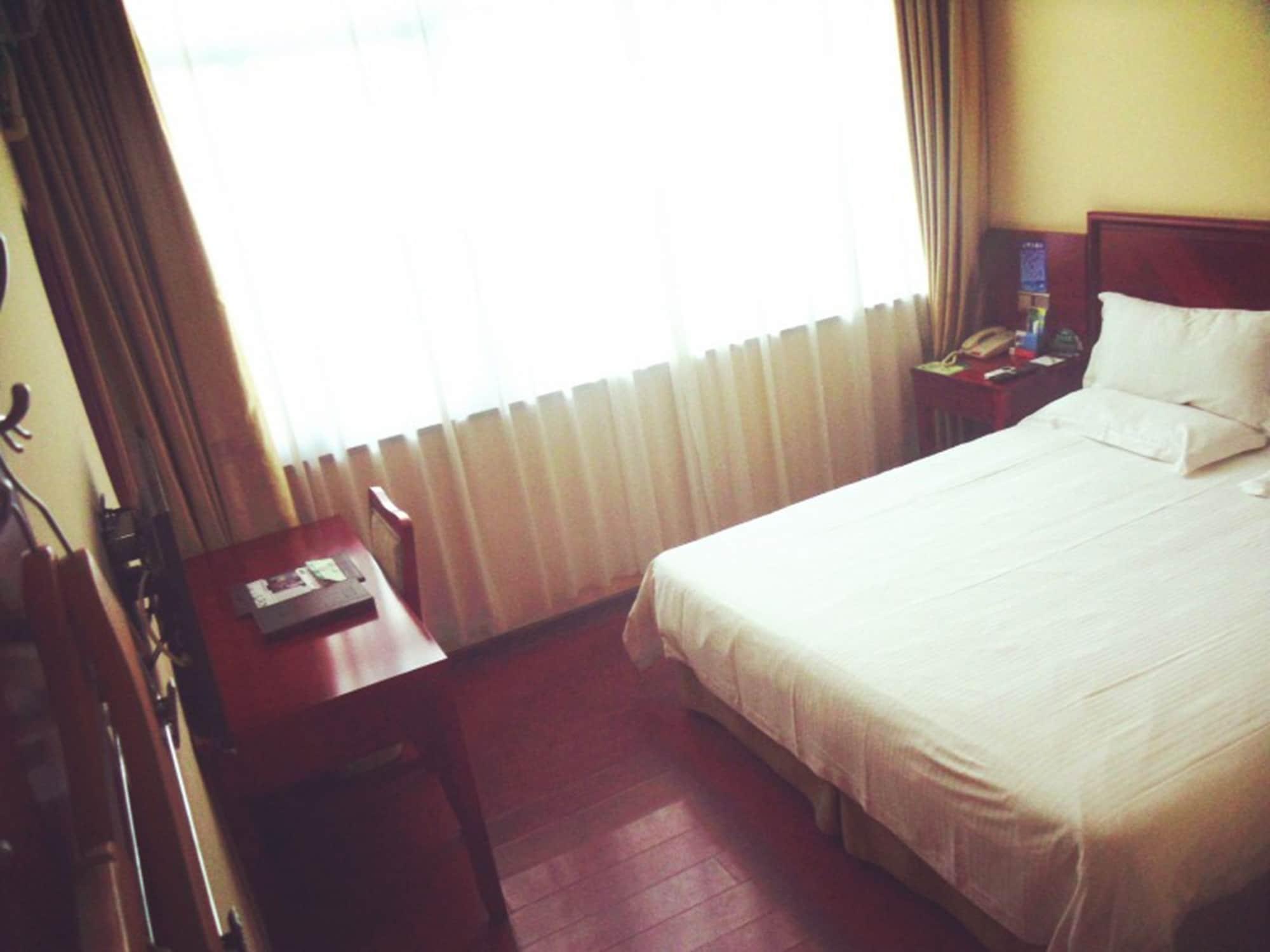 Greentree Inn Anhui Bengbu Longhu Express Hotel Buitenkant foto