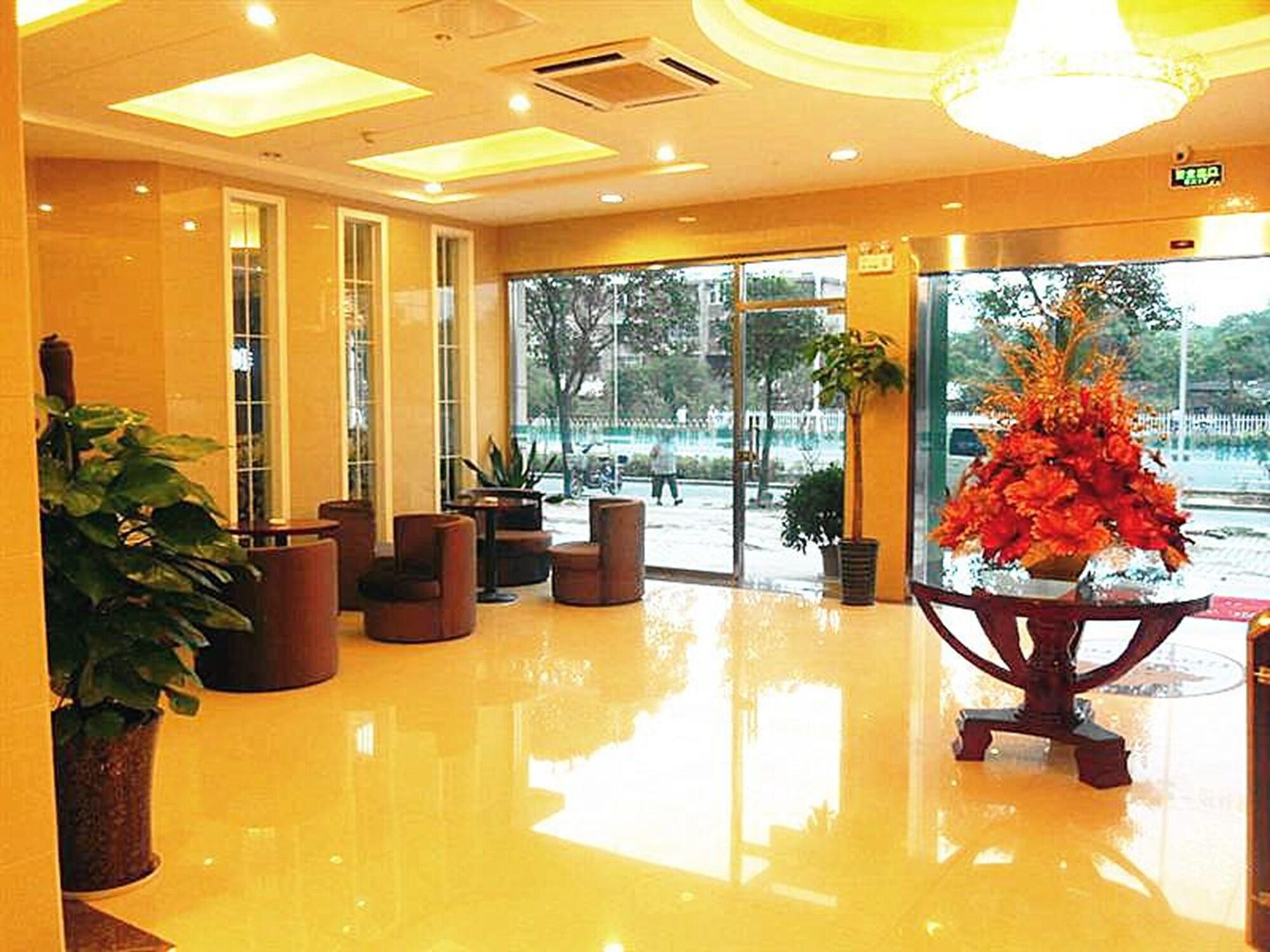 Greentree Inn Anhui Bengbu Longhu Express Hotel Buitenkant foto