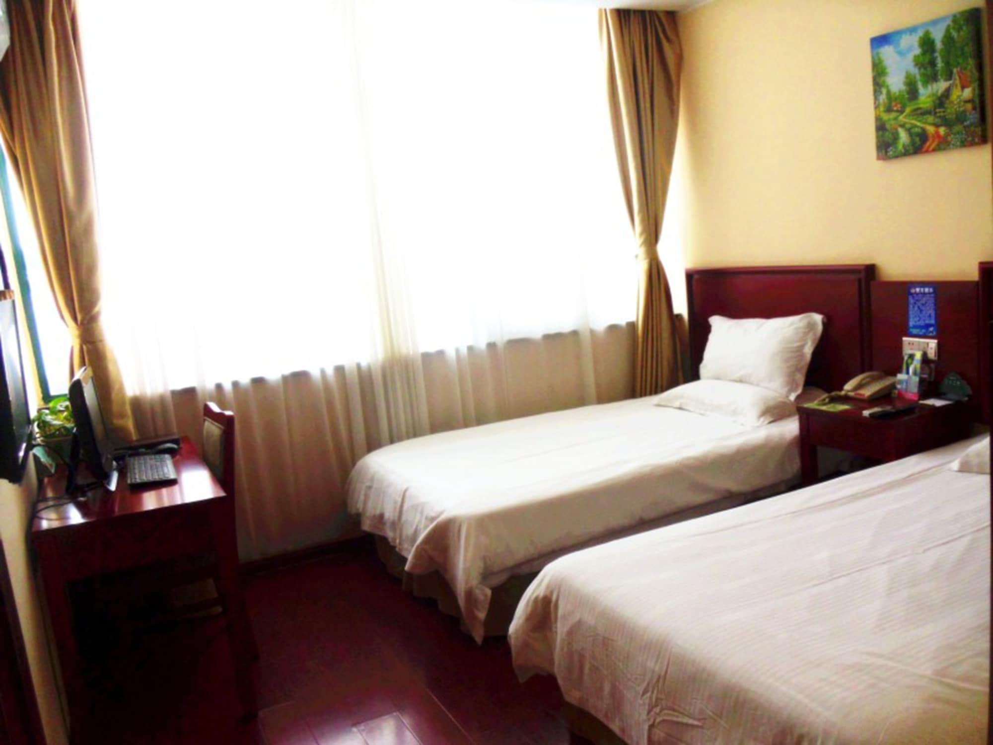 Greentree Inn Anhui Bengbu Longhu Express Hotel Buitenkant foto
