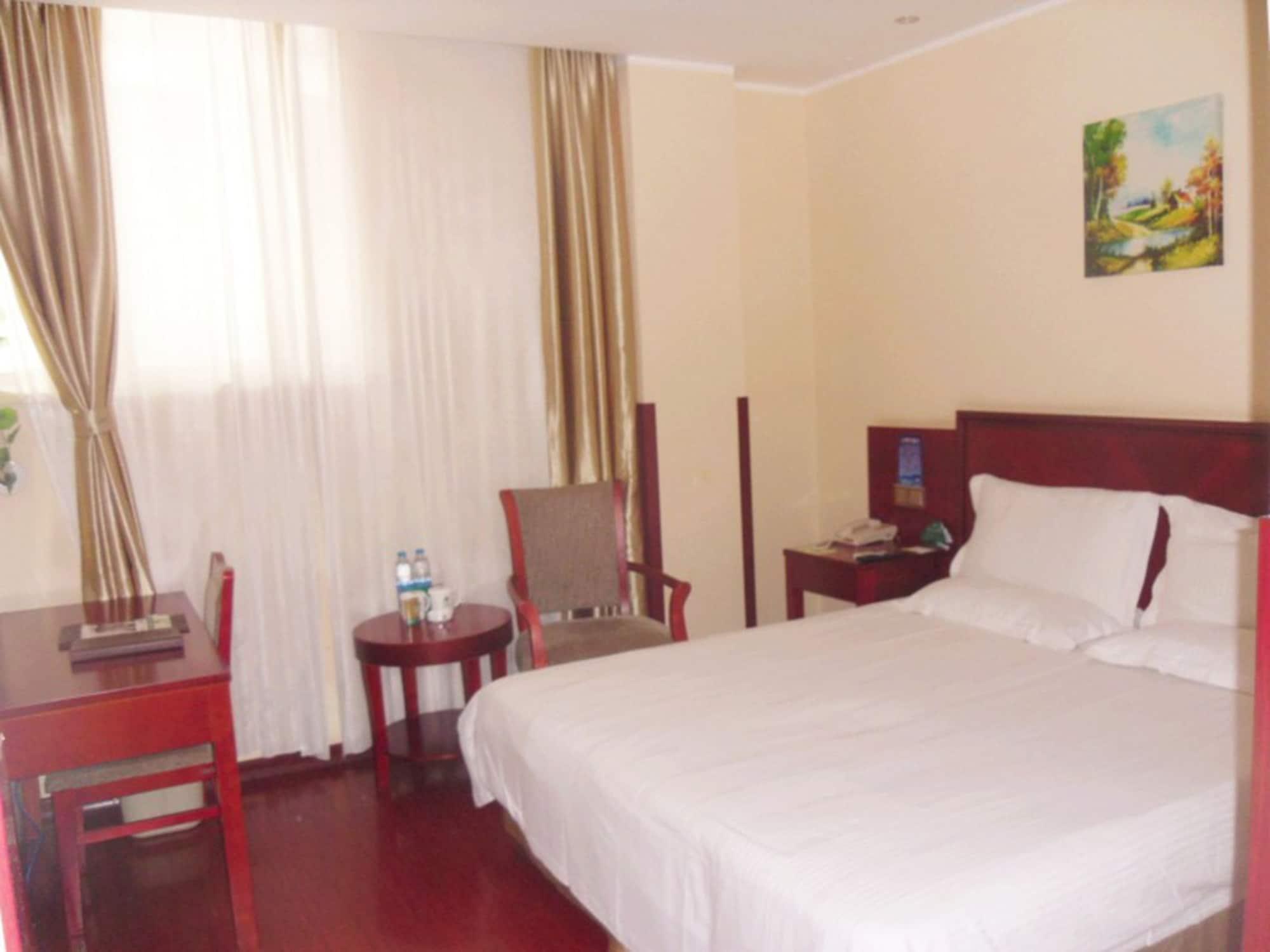 Greentree Inn Anhui Bengbu Longhu Express Hotel Buitenkant foto