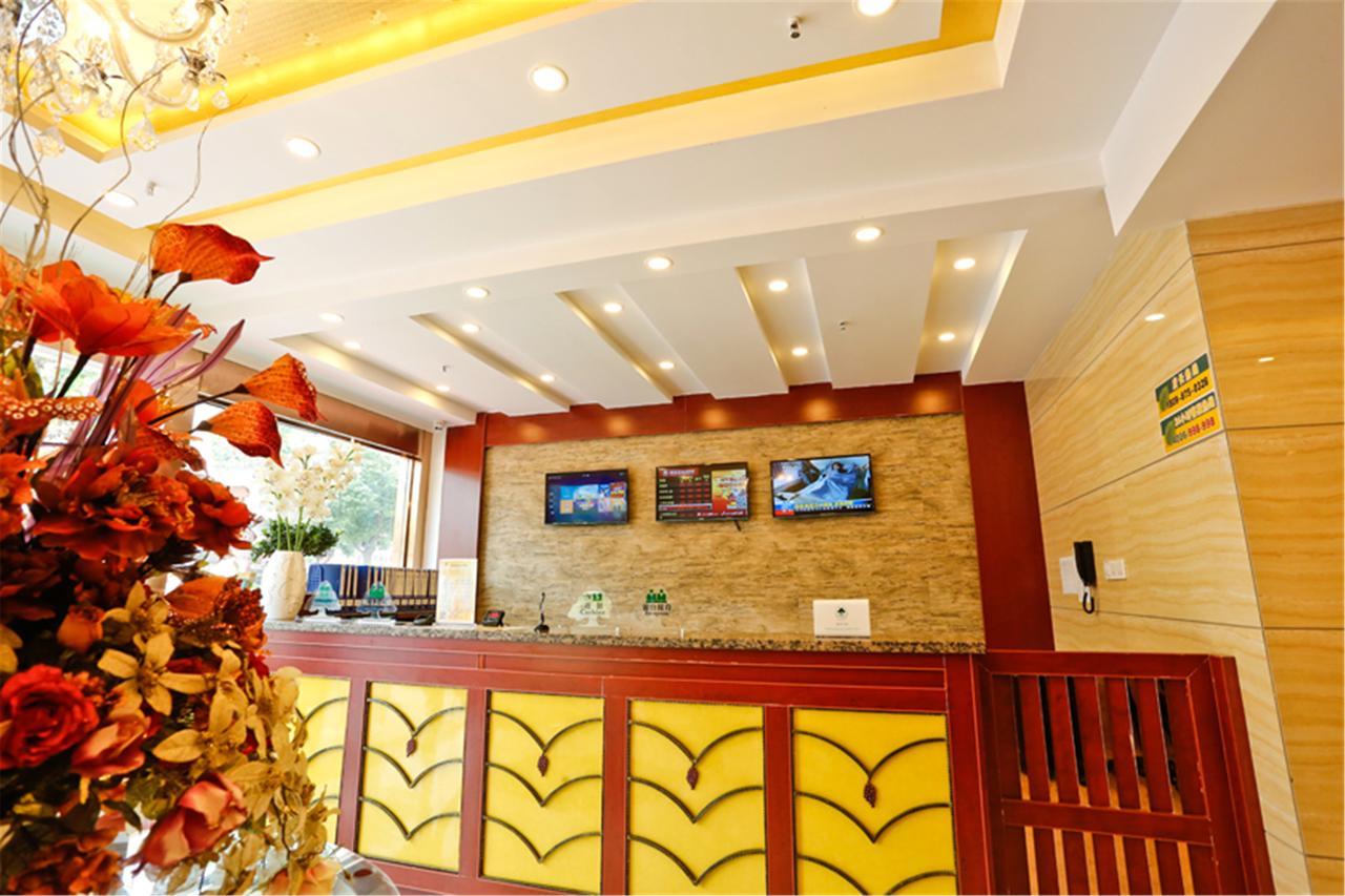 Greentree Inn Anhui Bengbu Longhu Express Hotel Buitenkant foto