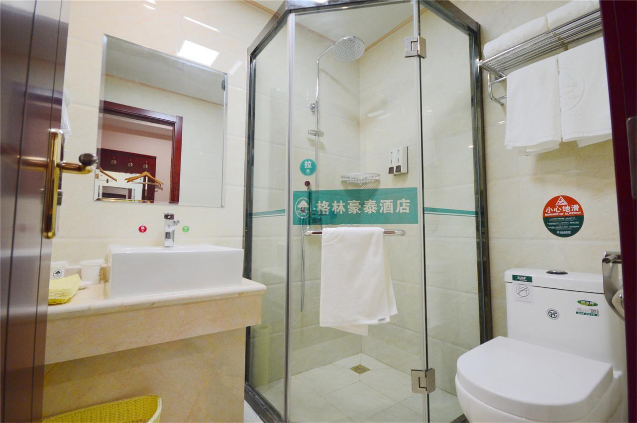 Greentree Inn Anhui Bengbu Longhu Express Hotel Buitenkant foto